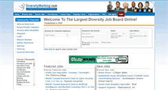 Desktop Screenshot of diversityworking.com